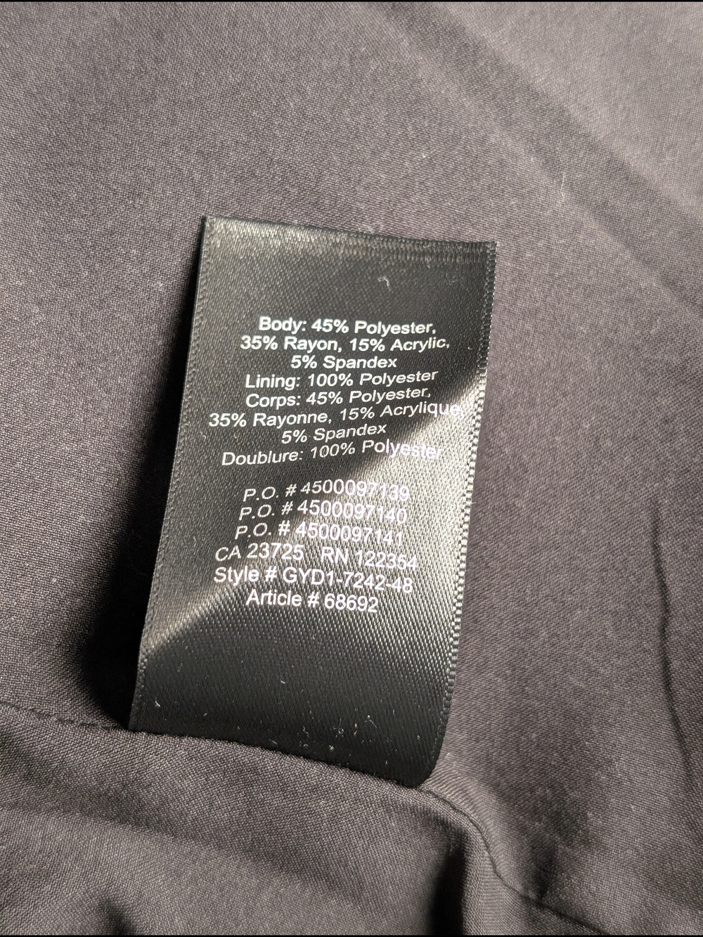 Aritzia Plaid A-Line Skirt in Gray and Tan - Picture 10 of 11